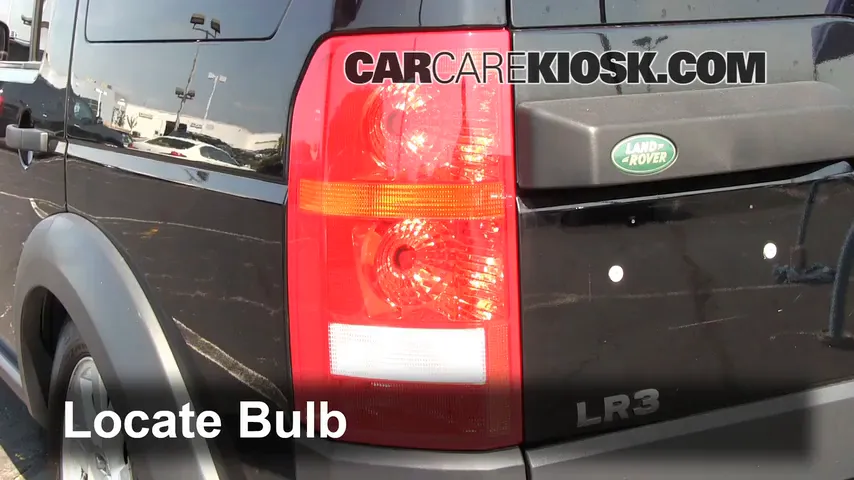 2006 Land Rover LR3 SE 4.4L V8 Lights Tail Light (replace bulb)